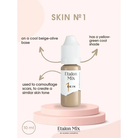 Etalon Mix Camouflage Skin Pigment Set 6x5ml - BVShop