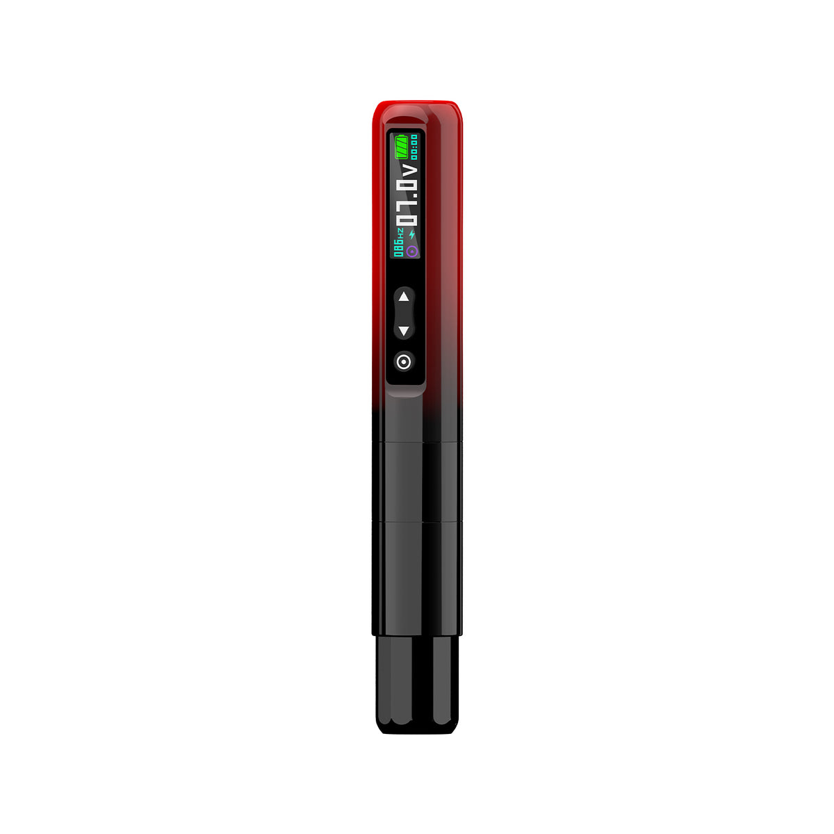 EZ Lola Light red wireless PMU pen machine front view