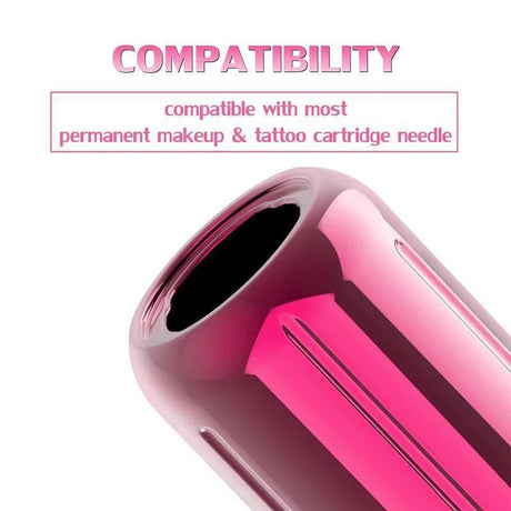 EZ Lola Air Wireless Tattoo And PMU Pen Black Power - Pink Gradient - BVShop