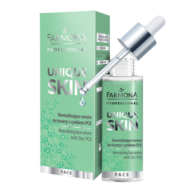 Farmona UNIQUE SKIN Effectively Normalizing Serum with Zinc PCA 30 ml - BVShop