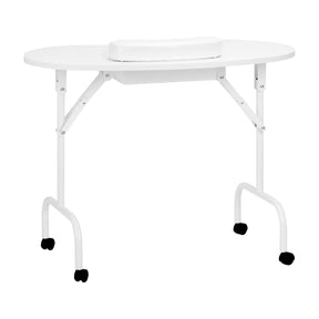 Folding desk 4031 white + bag - BVShop