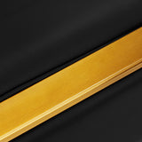 Gabbiano Acri hairdressing chair gold – black - BVShop