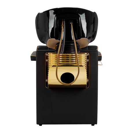Gabbiano barber wash unit Marcus gold black - BVShop