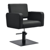 Gabbiano Bilbao hairdressing chair black - BVShop