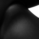 Gabbiano cosmetic stool Q-4599G black - BVShop