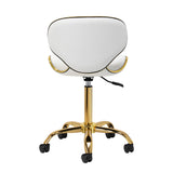 Gabbiano cosmetic stool Q-4599G White - BVShop