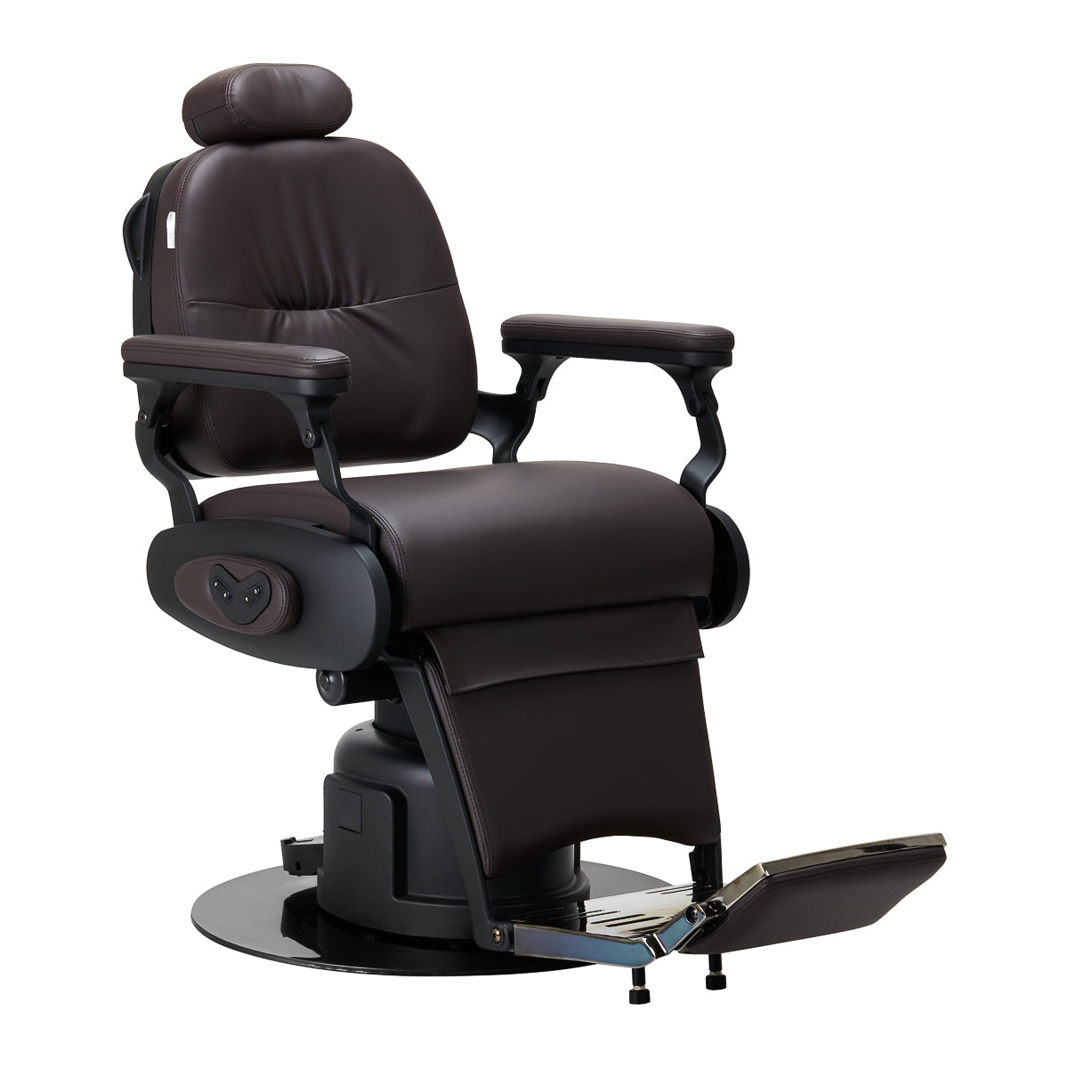 Gabbiano Duke Electric Barber Chair Brown - BVShop