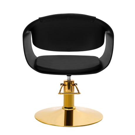 Gabbiano hairdressing chair A364 black - BVShop