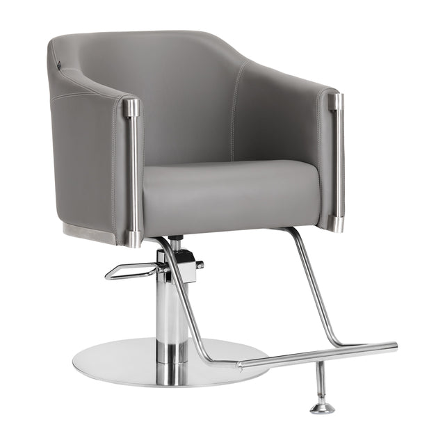 Gabbiano hairdressing chair Burgos grey - BVShop