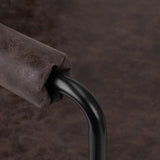 Gabbiano hairdressing chair Katania Loft Old Leather dark brown - BVShop