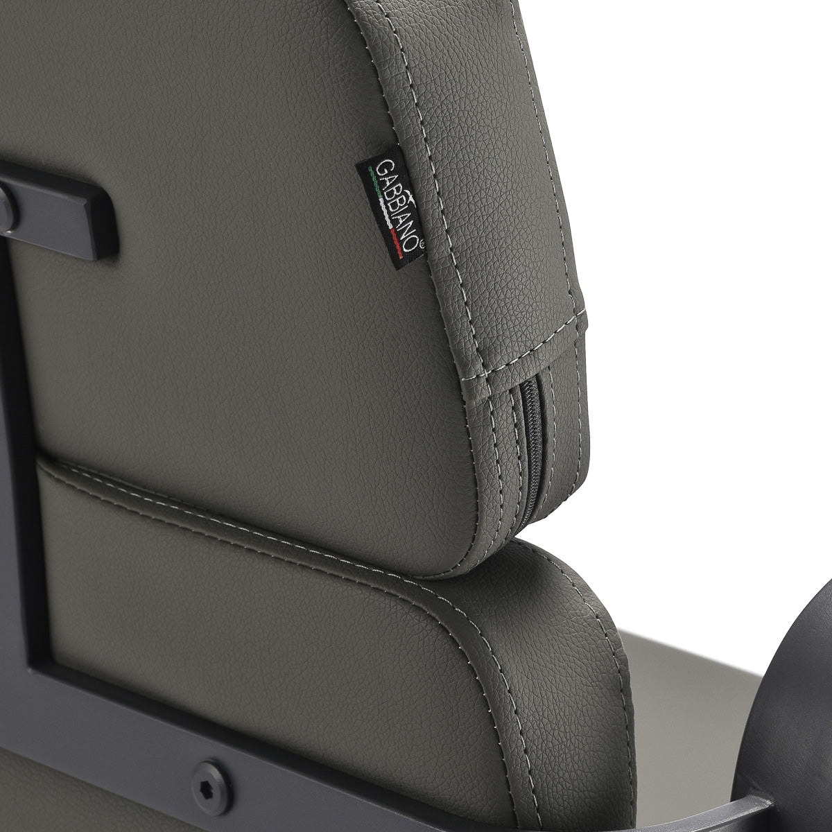 Gabbiano hairdressing chair Porto gray gray - BVShop