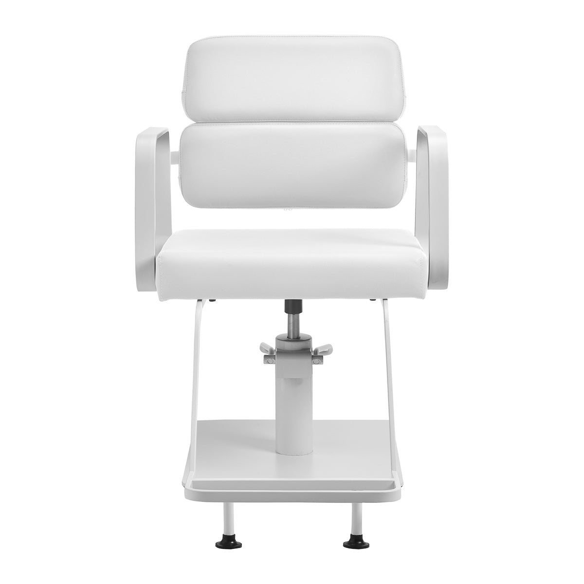 Gabbiano hairdressing chair Porto white white - BVShop
