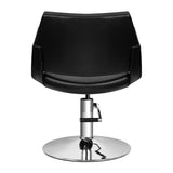 GABBIANO HAIRDRESSING CHAIR SANTIAGO BLACK - BVShop
