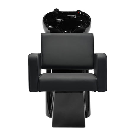 Gabbiano hairdressing wash unit Bilbao Black - BVShop