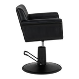 Gabbiano Lucca hairdressing chair black - BVShop