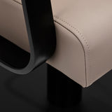 Gabbiano Porto-BM hairdressing chair black beige - BVShop