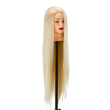 Gabbiano WZ2 hairdressing training head, synthetic hair, color 613#, length 24" - BVShop