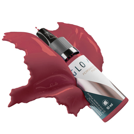 Ruby GLOVCON pigment for lip blush and soft lip shading