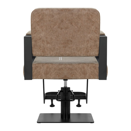 Hairdressing chair Gabbiano Modena old Brown - BVShop