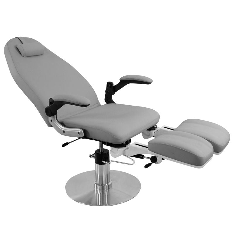 Hydraulic podiatry chair azzurro 713a gray - BVShop