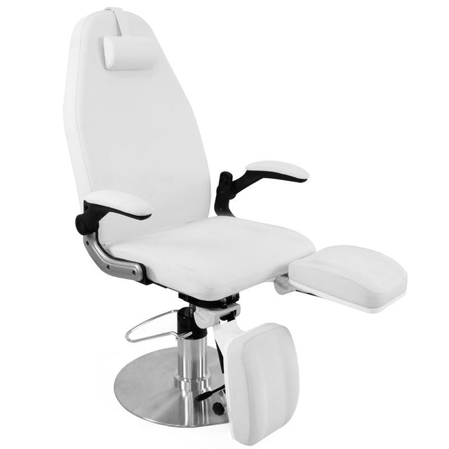 Hydraulic podiatry chair azzurro 713a white - BVShop