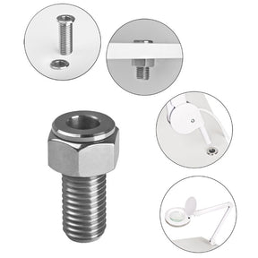 Inox tube magnifier lamp holder - BVShop