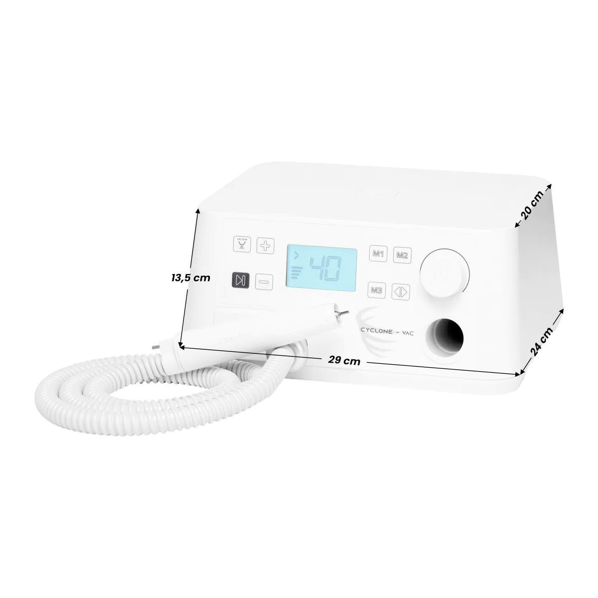 KIT: Saeyang Marathon Cyclone-Vac podiatry nail drill machine with absorber + Mini 969 storage unit - BVShop