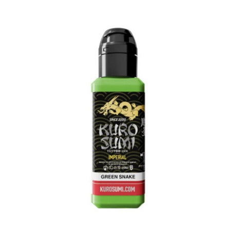 Kuro Sumi Imperial Tattoo Ink Green Snake - BVShop
