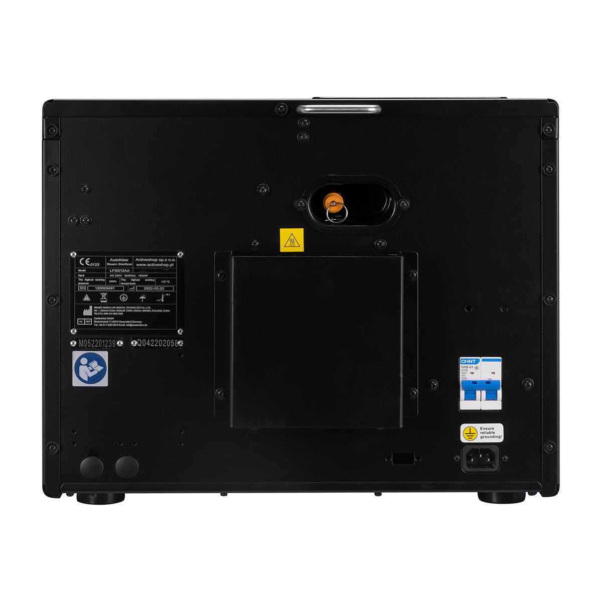 LAFOMED AUTOCLAVE STANDARD LINE LFSS08AA LED WITH PRINTER 8 L CL. B MEDICAL BLACK - BVShop