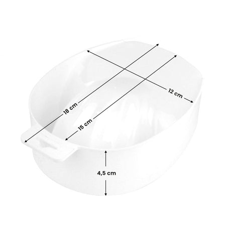 Manicure bowl white - BVShop