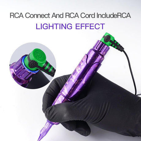 Mast P10 Rotary Tattoo Machine Gradient Purple - BVShop