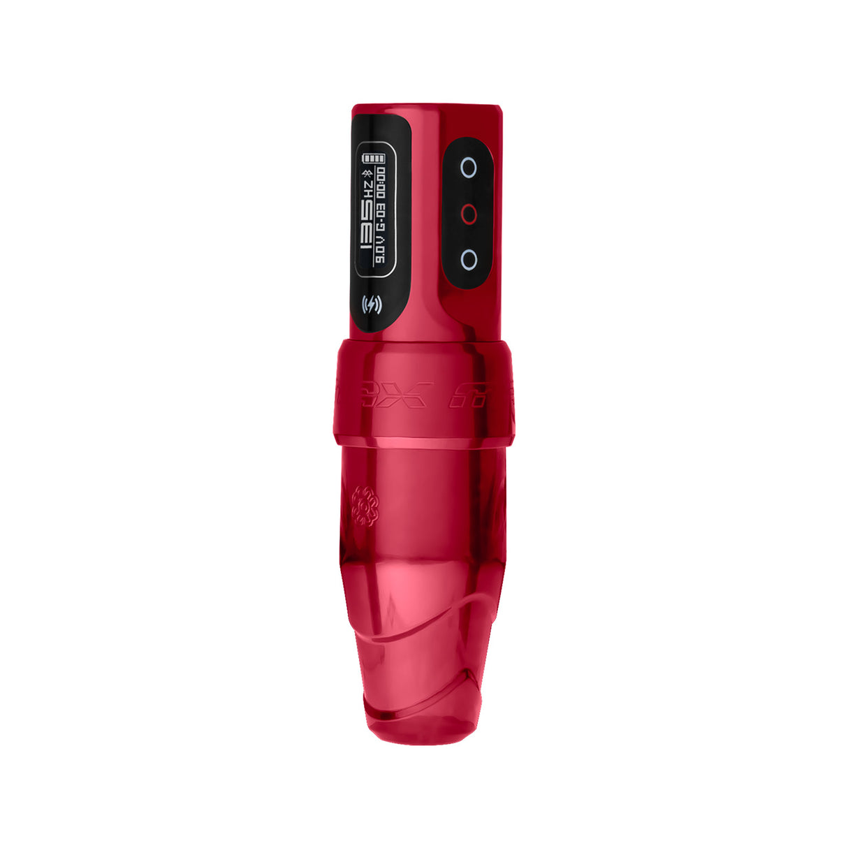 Microbeau Flux S Max ühe- või kahekordse PowerBolt II 2,5 mm löögiga Rouge