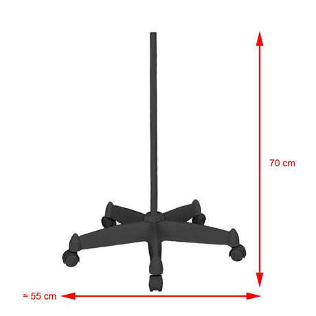 Moonlight 8013/6 "black LED magnifier lamp with a tripod - BVShop