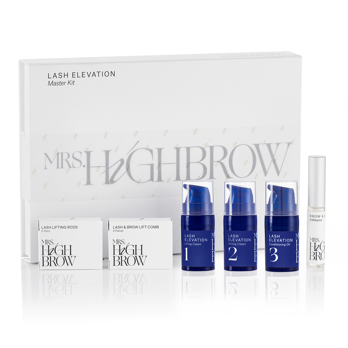 Mrs Highbrow Hybrid Brow Dye Master Kit - BVShop