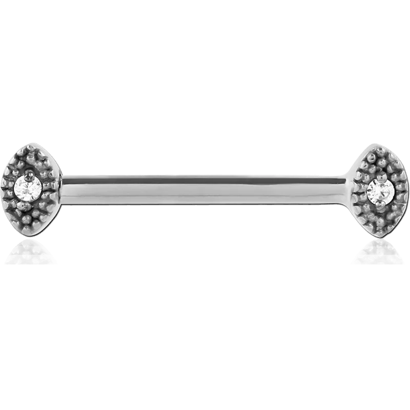 Nibu augustamise kõrvarõngas tsirkooniga