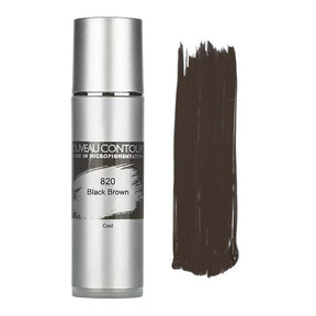 Nouveau Contour Fusion Line Eyebrow Pigment 820-Black Brown (10ml) - BVShop