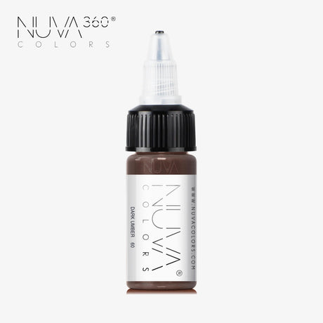 Nuva Colors Eyebrow Pigments 60 DARK UMBER 15ml - BVShop