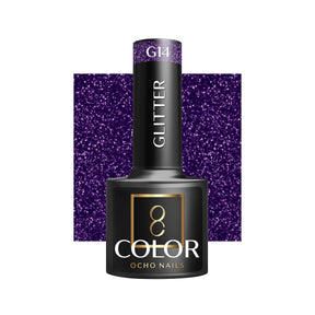 OCHO NAILS Hybrid nail polish glitter G14 -5 g - BVShop