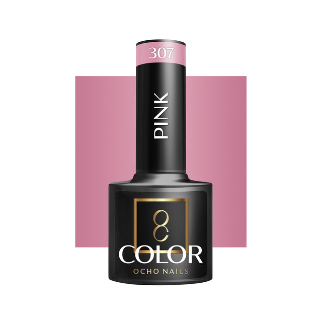 OCHO NAILS Hybrid nail polish pink 307 -5 g - BVShop