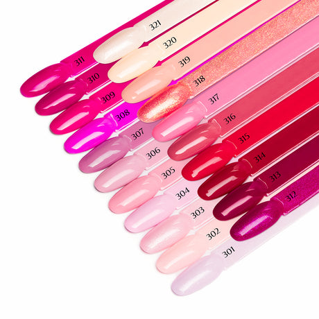 OCHO NAILS Hybrid nail polish pink 321 -5 g - BVShop