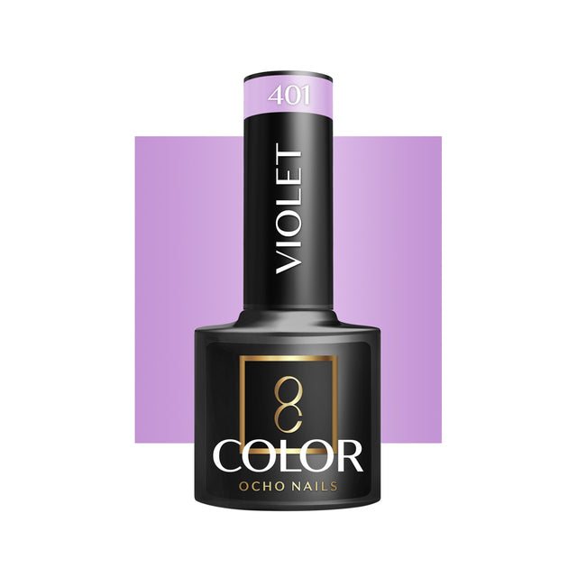 OCHO NAILS Hybrid nail polish violet 401 -5 g - BVShop