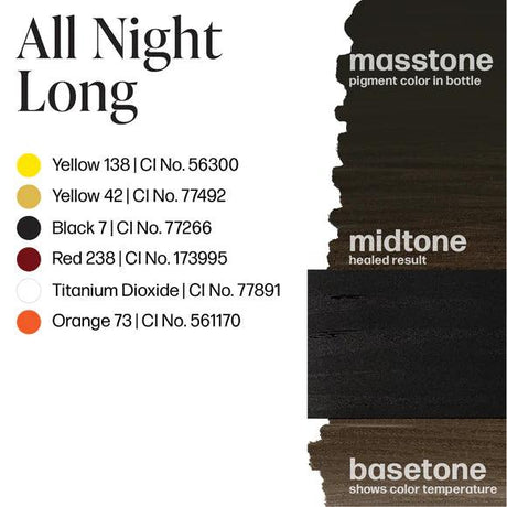 Perma Blend Microblading Pro Pigments All Night Long 10ml - BVShop