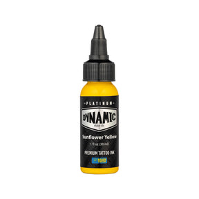 Platinum By Dynamic Tattoo Ink Sunflower Yellow 30ml – BVShop