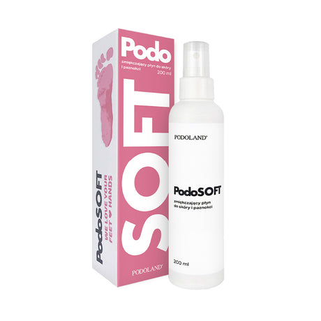 Podoland preparation PodoSoft softening liquid for skin and nails 200ml - BVShop
