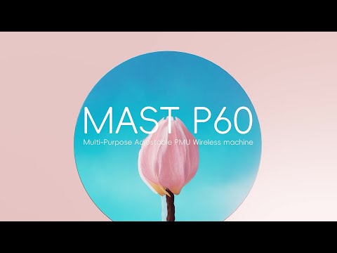 MAST P60 traadita tätoveerimismasin koos Diamond Edition roosaga