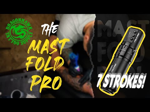 Mast Fold Pro traadita tätoveerimispliiats masin 7 löögipikkusega