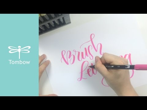 Tombow ABT kaheotsaline pintselpliiats