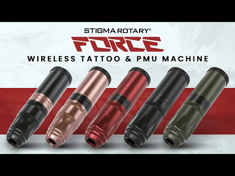 Stigma Rotary Force Black traadita tätoveerimis- ja PMU-masin