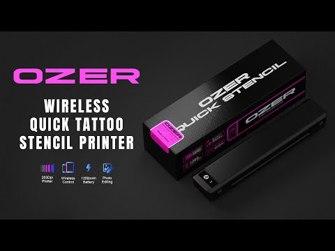 OZER traadita kiire tätoveeringu šablooniprinter