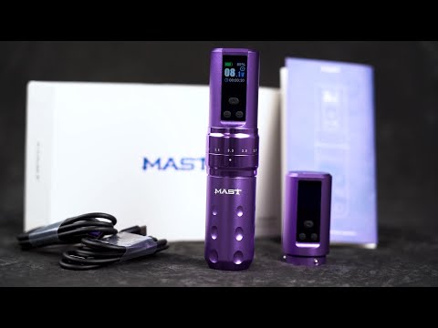 Mast Fold Pro traadita tätoveerimismasin kuldne